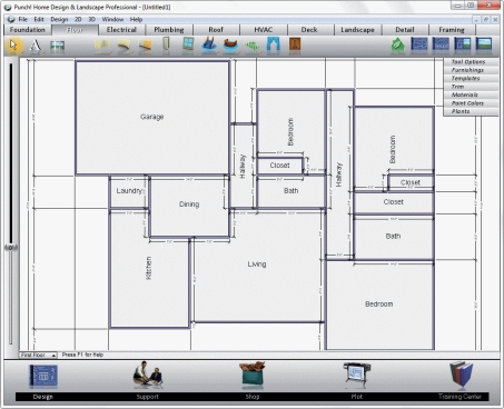 -The GIS program shown above can be used for a wide variety of design applications.
