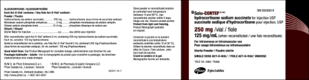 Use the label to obtain the necessary information.Round answers to the nearest tenth;separate answers with a comma followed by a space. Order: Hydrocortisone sodium succinate 400 mg IV q8h Available: After reconstitution,the dosage strength is ______ mg per mL and you will administer _______ mL.