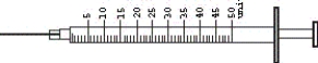A client is on a sliding scale for insulin dosages q6h.The order is for Humulin Regular U-100 subcut q6h as follows: a.At 8:00 AM the client's blood sugar is 384 mg/dL.Shade in the syringe with the appropriate dosage. b.At 2:00 PM the client's blood sugar is 310 mg/dL.Shade in the syringe with the appropriate dosage.