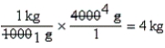 Estimate: __4 kilograms__(1000 g = 1 kg)________ DA verification: kg :