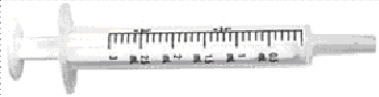 <strong>Ordered: Ampicillin Sodium 0.3 g IM q6h,for a patient with an infection. Available: </strong> A)Amount of diluent to be added for IM injection B)Estimated dose to be given after reconstitution C)How many mL will the nurse prepare? DA equation: D)Evaluation: Indicate dose on the syringe with an arrow.