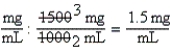 a.180 mg per hr b. DA: