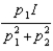 <strong>Suppose your tastes can be represented by the utility function .Your demand for is</strong> A) . B) . C) D) E)None of the above