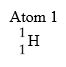 <strong>Which of the following best describes the relationship between the atoms described below? </strong> A)They are isomers. B)They are polymers. C)They are isotopes. D)They contain 1 and 3 protons, respectively. E)They each contain 1 neutron.
