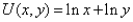 <strong>Which of these utility functions represent the same preferences as ?</strong> A) B) C) D)All of the above represent the same preferences.