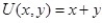 <strong>Which of the following utility functions best represents the idea that two goods,x and y,are perfect complements?</strong> A) B) C) D)