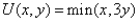 <strong>If utility is given by Then the bundle (3,2)provides the same utility as the bundle:</strong> A)(1,3). B)(2,3). C)(4,1). D)(4,2).