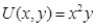<strong>Which of the following utility functions would not be consistent with the notion that x and y are both goods with positive marginal utilities?</strong> A) B) C) D)