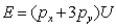 <strong>An individual has a utility function for tennis rackets (x)and tennis balls (y)of the form His or her expenditure function is given by:</strong> A) B) C) D)