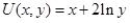 <strong>assume that a person has a quasi-linear utility function of the form If ,what is the utility maximizing commodity bundle?</strong> A)(8,1) B)(2,4) C)(1,4.5) D)(5,2.5)