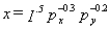 <strong>Which of the following demand functions is not homogenous of degree zero in p<sub>x</sub> ,p<sub>y</sub> ,and I?</strong> A)   B)   C)   D)   <div style=padding-top: 35px> 