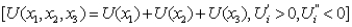 <strong>If utility is separable in a three-good utility function x<sub>3 </sub> <sub> </sub> Then for changes in Must:</strong> A)both be gross substitutes for x<sub>1</sub>. B)both be gross complements for x<sub>1</sub>. C)be such that if one is a gross substitute for x<sub>1</sub>,the other is a gross complement for x<sub>1</sub>. D)both be gross substitutes or both be gross complements for x<sub>1</sub>.
