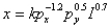 <strong>Use the following definitions for an individual who consumes only two goods,x and y: s<sub>x</sub> = share of income spent on x. s<sub>y</sub> = 1-s<sub>x</sub>. = price elasticity of demand for x. = price elasticity of demand for y. e<sub>x,I</sub> = income elasticity of demand for x. e<sub>y,I</sub> = income elasticity of demand for y. = cross price elasticity of demand for x. = cross price elasticity of demand for y. If the demand for x is given by ,which of parameter values hold?</strong> A) B) C) D)None of these relations hold since the demand function is not homogeneous of degree zero in