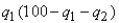<strong>Consider a version of the Tragedy of the Commons in which herder 1 and 2 simultaneously choose to graze quantities of sheep And ,respectively.If herder 1's payoff function is ,his or her best response function is:</strong> A) B) C) D)