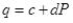 <strong>refer to a market in which quantity demanded is given by and quantity supplied by In this market,an increase in the parameter c would:</strong> A)increase both price and quantity. B)increase price and decrease quantity. C)decrease both price and quantity. D)increase quantity and decrease price.
