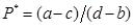 <strong>refer to a market in which quantity demanded is given by and quantity supplied by In this market,equilibrium price is given by:</strong> A) B) C) D)