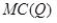 A negative externality is present on a market,leading social marginal cost, ,to exceed marginal cost As perceived by producers,which is also the supply curve in this competitive market.Inverse demand in the market is The optimal corrective tax should be set to the difference between: