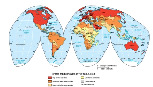 <strong>Which of these countries is NOT considered a high-income economy,as classified by the World Bank in Figure G-11? </strong> A) the United States B) Canada C) China D) Japan E) Australia