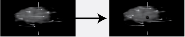 Explain the process of protostar formation shown in the figure below.