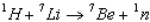 <strong>The Q value of the reaction   is -1.65 MeV.What is the threshold energy of this reaction? (Hint: Once the Q value is known,the relative mass numbers are precise enough to yield the result to 3 significant figures,actual masses not being needed).</strong> A)1.65 MeV B)1.89 MeV C)1.77 MeV D)1.41 MeV <div style=padding-top: 35px> 