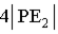 <strong>Suppose the gravitational potential energy for a mass at an altitude of one Earth radius is PE<sub>1</sub> and at two Earth radii is PE<sub>2</sub>.How do the absolute values of these potential energies compare?</strong> A) B) C) D) but is not equal to