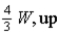 <strong>A uniform rod of length L and weight W is placed on a fulcrum a distance of 0.4L from the left end.On the left end is placed a mass of weight 2W and on the right end a vertical force F is applied to keep the system in balance.What are the magnitude and direction of the force F?</strong> A) B) C) D)