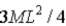 <strong>A non-uniform rod of length L and mass M is pivoted about one end.The moment of inertia of this rod about its pivoted end is )Attached to the rod is a mass M at its midpoint and at the end opposite the pivot is another mass 2M.What is the moment of inertia of this configuration about the pivot?</strong> A) B) C) D) None of the above answers is correct.