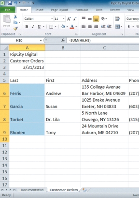 <strong> In the figure above,the row headings are the ____ of the worksheet window that identify the different rows in the worksheet.You click a row heading to select the entire worksheet row.</strong> A) letters along the top B) numbers along the left side C) tabs at the bottom D) none of the above