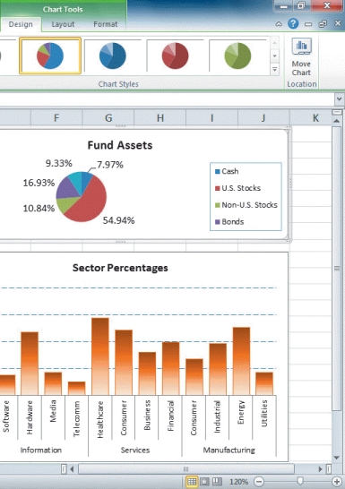 <strong> The columns and pie slices in the charts above are ____.</strong> A) data markers B) chart areas C) major tick marks D) minor tick marks