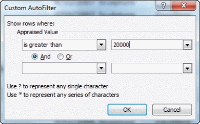 Referring to the figure above,the phrase is greater than is the criteria for the first condition.________________