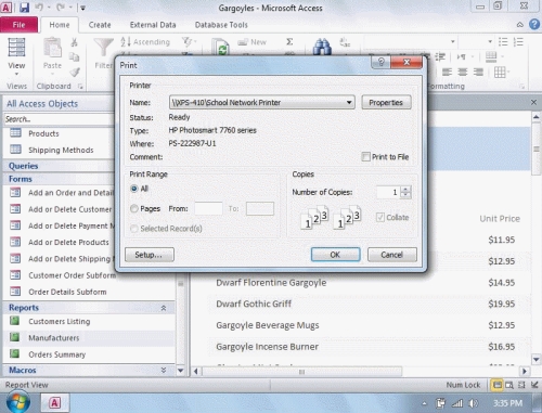<strong> Referring to the figure above, to add the date or time to the report header, you will right-click the report name in the Navigation pane, then click ____ View on the shortcut menu.</strong> A)Design B)Table C)Database D)Print