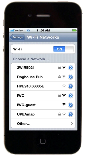 In the accompanying figure,IWC-guest is a(n)secure network._________________________