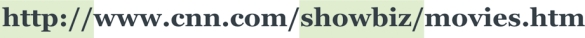 <strong> In the URL found in the accompanying figure,www.cnn.com is the ____.</strong> A) Web protocol standard B) Web server name C) folder name D) file extension