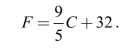Suppose that the distribution of maximum daily temperatures in Hacienda Heights,CA, for the month of December has a mean of 17˚Celsius with a standard deviation of3˚Celsius. Let the random variable F be the maximum daily temperature in degreesFahrenheit. The relation between Fahrenheit degrees (F) and Celsius degrees (C) is: a) What is the mean of F? b) What is the standard deviation of F?