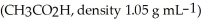 <strong>What volume of concentrated acetic acid Is needed to prepare 250 mL of a 0.30 M aqueous solution?</strong> A)4.7 mL B)4.3 mL C)3.0 mL D)2.5 mL E)2.2 mL