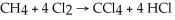 <strong>How much Cl<sub>2</sub>,in g,is required to produce 12.0 g CCl<sub>4</sub> according to the following reaction? </strong> A)12.0 g B)5.52 g C)22.1 g D)1.38 g E)11.0 g