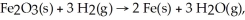 <strong>In the reaction   How many moles of iron can be produced using 17.4 liters of hydrogen at STP?</strong> A)(17.4/22.4)(2/3)mol B)(17.4/22.4)(3/2)mol C)(17.4)(2/3)mol D)(17.4/22.4)mol E)(17.4)(22.4/3)mol <div style=padding-top: 35px> 