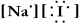 <strong>Write a Lewis structure for sodium iodide.</strong> A)   B)   C)   D) Na-I E)   <div style=padding-top: 35px> 