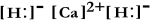 <strong>Write a Lewis structure for calcium hydride.</strong> A)   B)   C)   D) H-Ca-H E) Ca-H <div style=padding-top: 35px> 