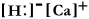 <strong>Write a Lewis structure for calcium hydride.</strong> A)   B)   C)   D) H-Ca-H E) Ca-H <div style=padding-top: 35px> 