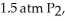Phosphorus and chlorine gases combine to produce phosphorus trichloride: (g)+ (g)→ (g) Δ<sub>r</sub>G° at 298 K for this reaction is -642.9 kJ mol<sup>-1</sup>.The value of Δ<sub>r</sub>G at 298 K for a reaction mixture that consists of And Is ________ kJ mol<sup>-1</sup>.