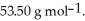 At 20 °C,a 2.32 mol L<sup>-1</sup> aqueous solution of ammonium chloride has a density of What is the molality of ammonium chloride in the solution? The formula weight of Cl is