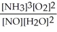 <strong>What is the equilibrium constant expression for: 4 NH<sub>3</sub>(g)+ 5 O<sub>2</sub>(g)⇌ 4 NO(g)+ 6 H<sub>2</sub>O(g)</strong> A)   B)   C)   D)   E)   <div style=padding-top: 35px> 