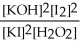 <strong>Write the equilibrium constant expression for the following reaction: 2 KI(aq)+ H<sub>2</sub>O<sub>2</sub>(aq)⇌ 2 KOH(aq)+ I<sub>2</sub>(aq)</strong> A)K<sub>c</sub> =   B)K<sub>c</sub> = [I<sub>2</sub>] C)K<sub>c</sub> = [I<sub>2</sub>]<sup>2 </sup> D)K<sub>c</sub> =   E)K<sub>c</sub> =   <div style=padding-top: 35px> 