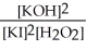 <strong>Write the equilibrium constant expression for the following reaction: 2 KI(aq)+ H<sub>2</sub>O<sub>2</sub>(aq)⇌ 2 KOH(aq)+ I<sub>2</sub>(aq)</strong> A)K<sub>c</sub> =   B)K<sub>c</sub> = [I<sub>2</sub>] C)K<sub>c</sub> = [I<sub>2</sub>]<sup>2 </sup> D)K<sub>c</sub> =   E)K<sub>c</sub> =   <div style=padding-top: 35px> 