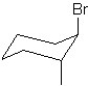 <strong>Which of the following structures represent the structure of trans-1-bromo-2-methylcyclohexane?</strong> A) B) C) D) E)