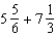 Perform the indicated operations. Reduce fractions in answers to lowest terms.
