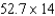 Perform the indicated operation and round the answer to the tenths place.