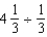 Perform the indicated operation and reduce to lowest term.