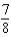 Convert as indicated. written as a ratio.